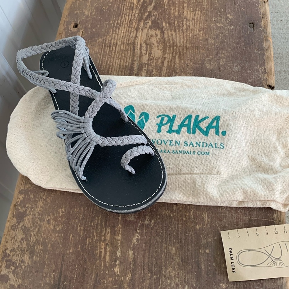 Sandals hand woven